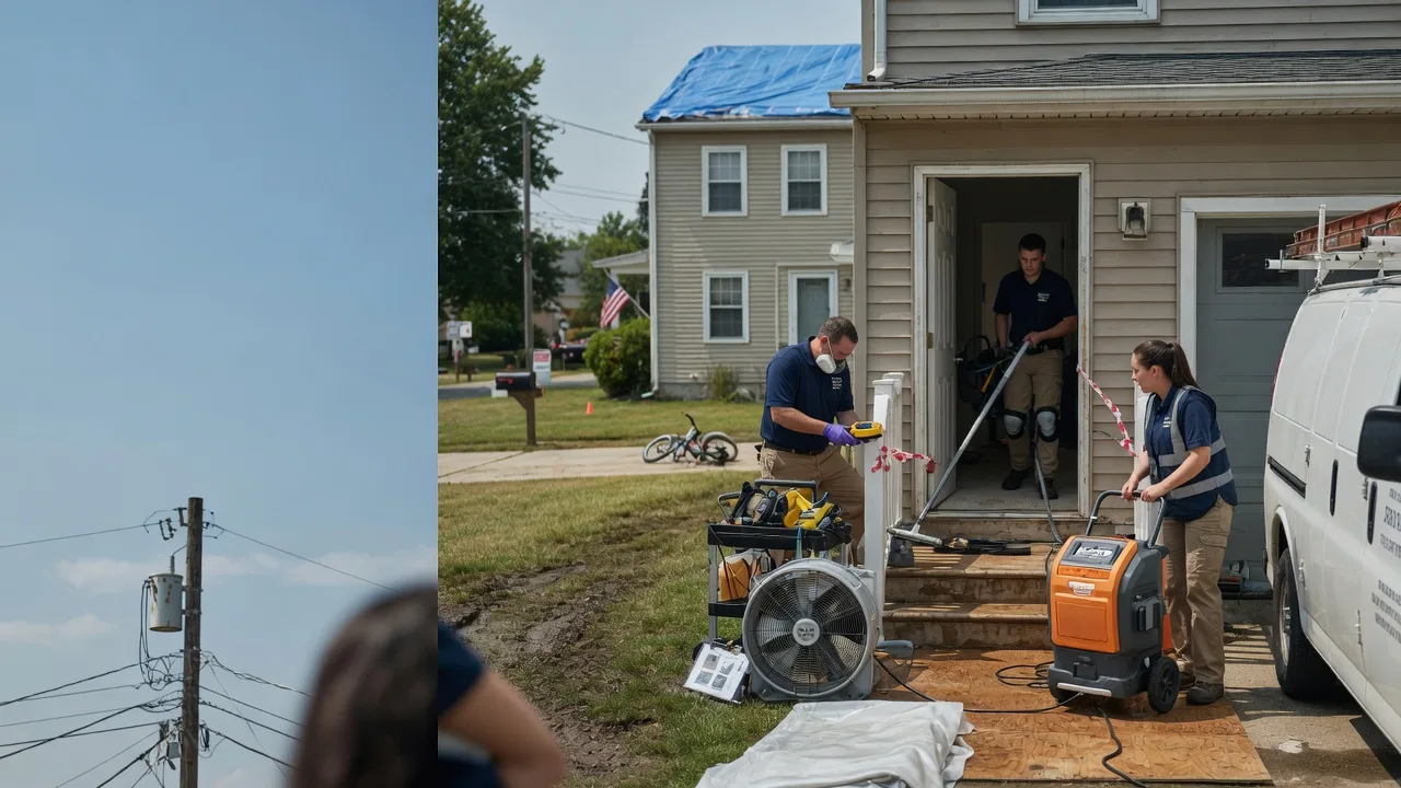 Water Damage Repair in Evans, WA near me